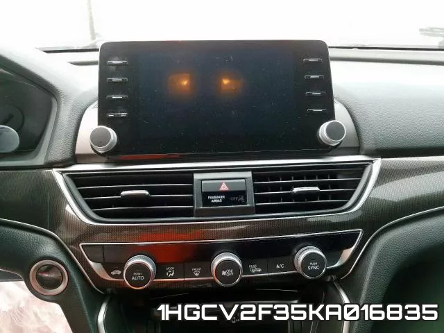 1HGCV2F35KA016835 фото 10