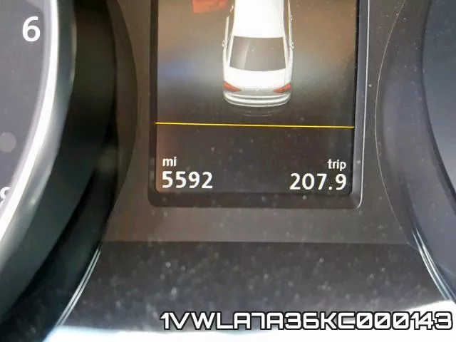1VWLA7A36KC000143 фото 9