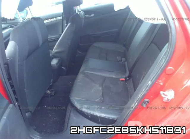 2HGFC2E85KH511831 фото 9
