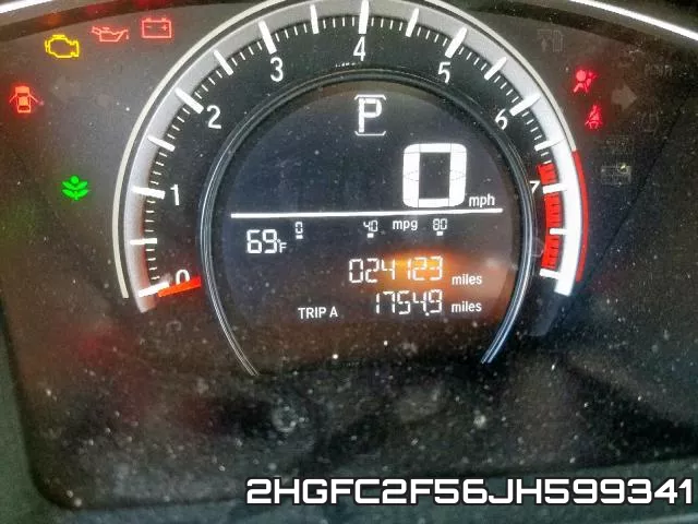 2HGFC2F56JH599341 фото 9