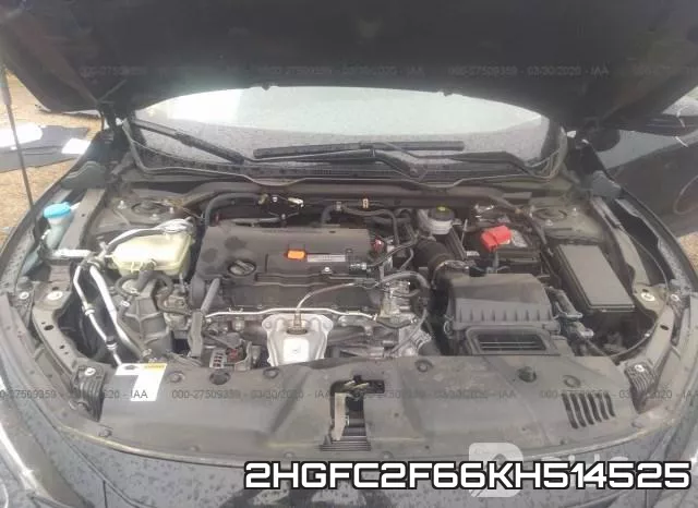 2HGFC2F66KH514525 фото 2