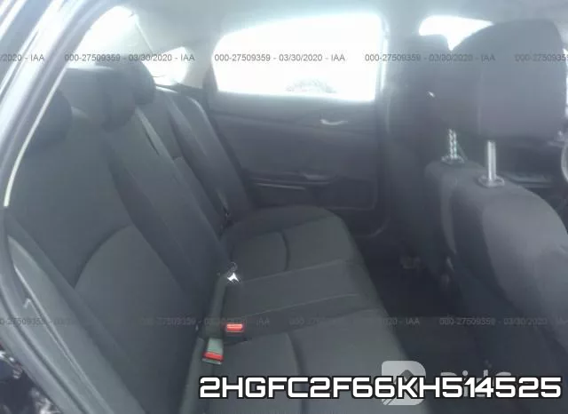 2HGFC2F66KH514525 фото 9