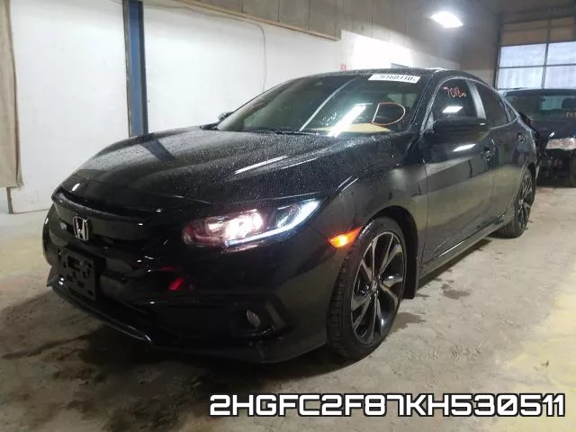 2HGFC2F87KH530511 фото 3