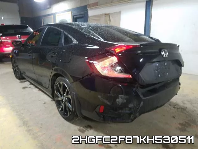 2HGFC2F87KH530511 фото 4