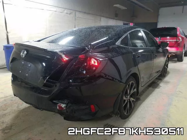 2HGFC2F87KH530511 фото 5