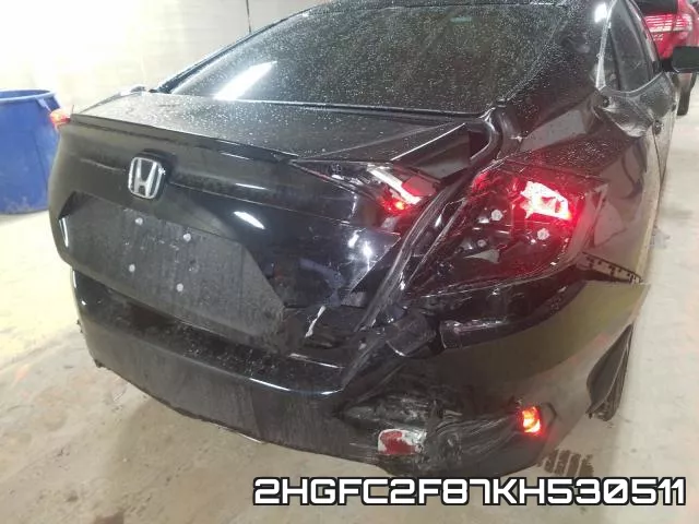 2HGFC2F87KH530511 фото 10