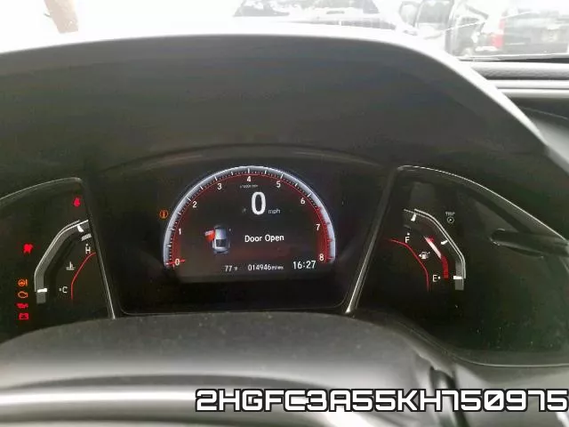 2HGFC3A55KH750975 фото 9