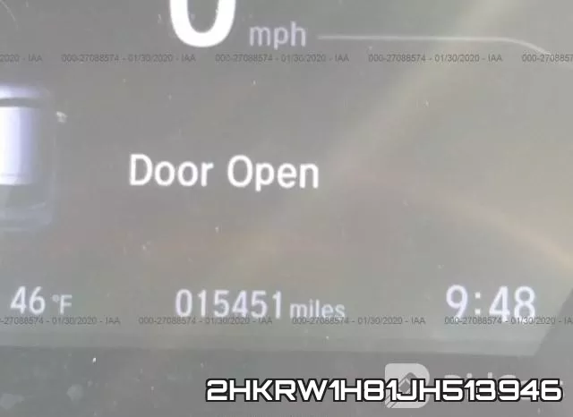 2HKRW1H81JH513946 фото 8