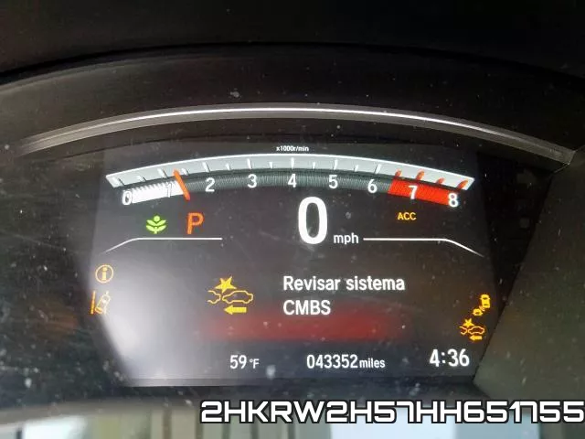 2HKRW2H57HH651755 фото 9