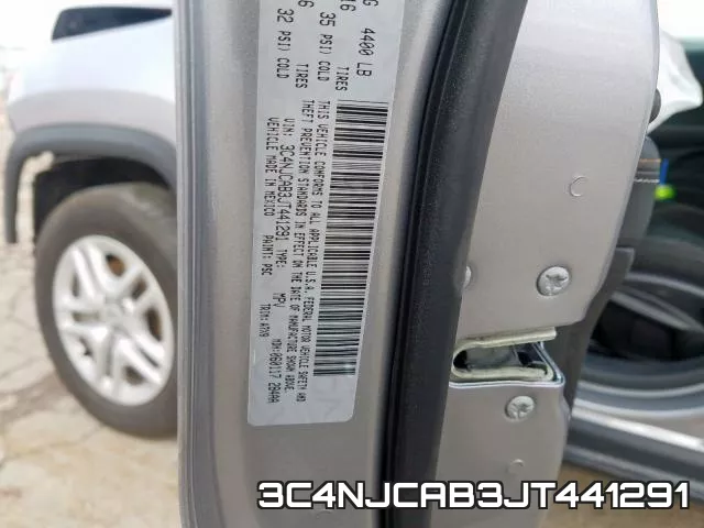 3C4NJCAB3JT441291 фото 2