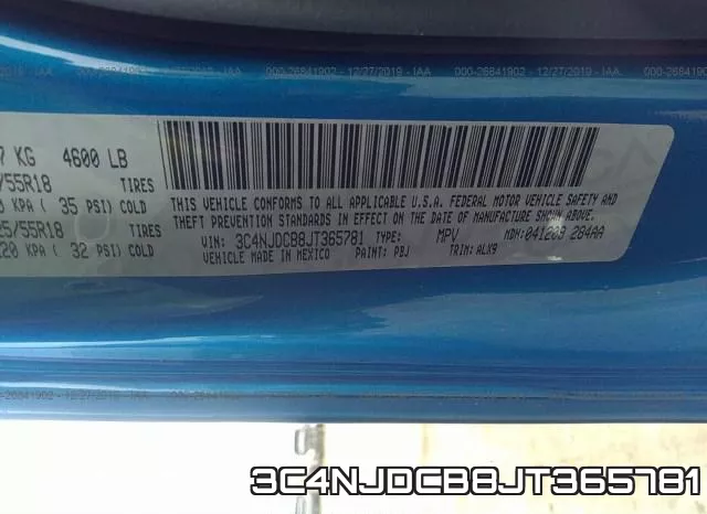 3C4NJDCB8JT365781 фото 10