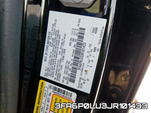 3FA6P0LU3JR101433 фото 2