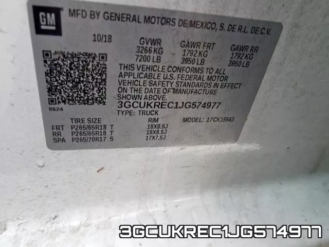 3GCUKREC1JG574977 фото 2