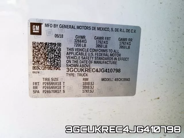 3GCUKREC4JG410798 фото 2