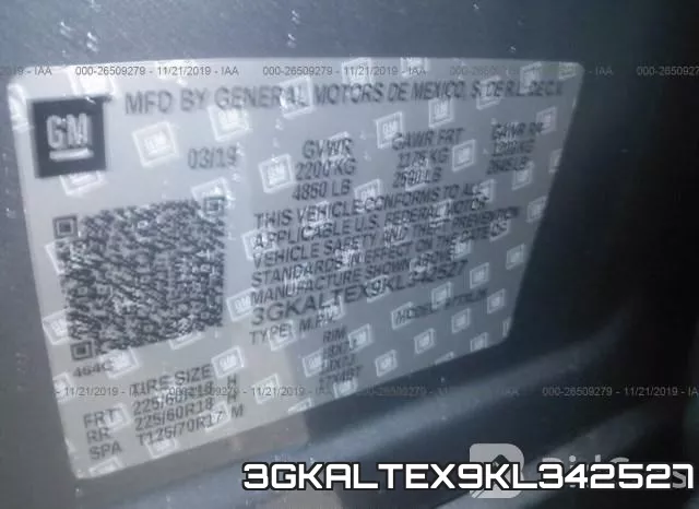 3GKALTEX9KL342527 фото 10