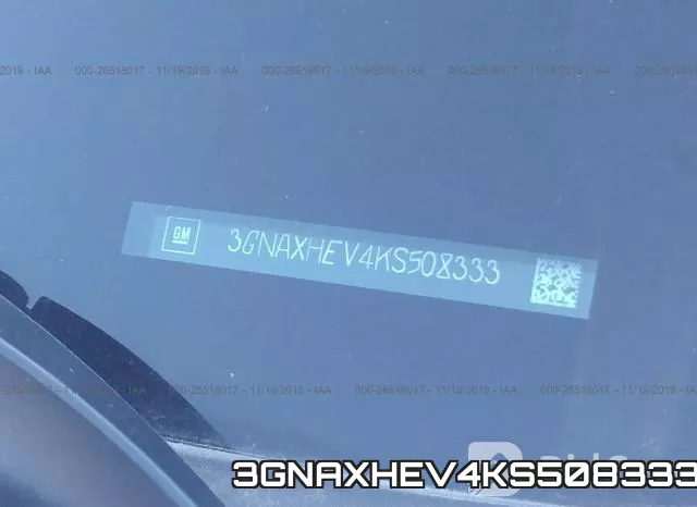 3GNAXHEV4KS508333 фото 10