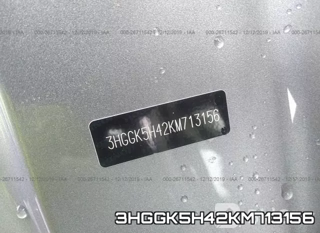 3HGGK5H42KM713156 фото 10