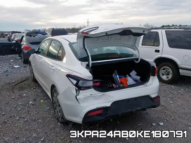 3KPA24AB0KE180791 фото 4