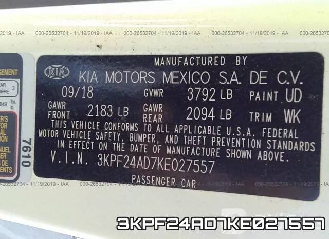 3KPF24AD7KE027557 фото 10