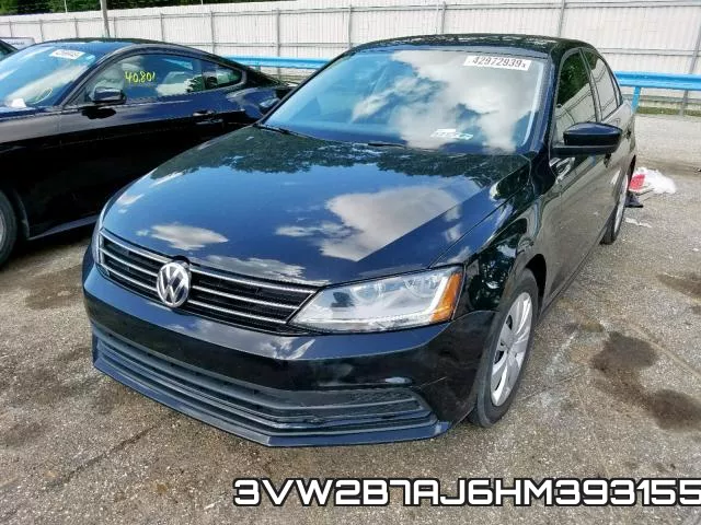3VW2B7AJ6HM393155 фото 3