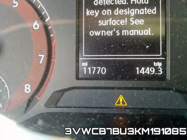 3VWCB7BU3KM191085 фото 9