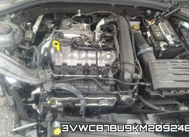 3VWCB7BU9KM209248 фото 2