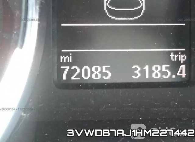 3VWDB7AJ1HM227442 фото 8