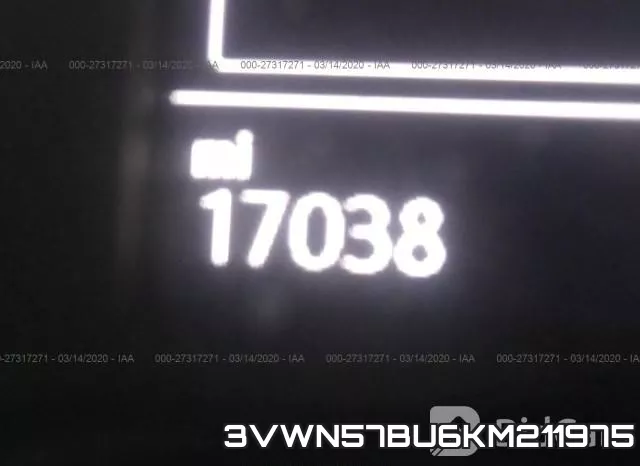 3VWN57BU6KM211975 фото 8