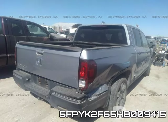 5FPYK2F65HB009415 фото 5