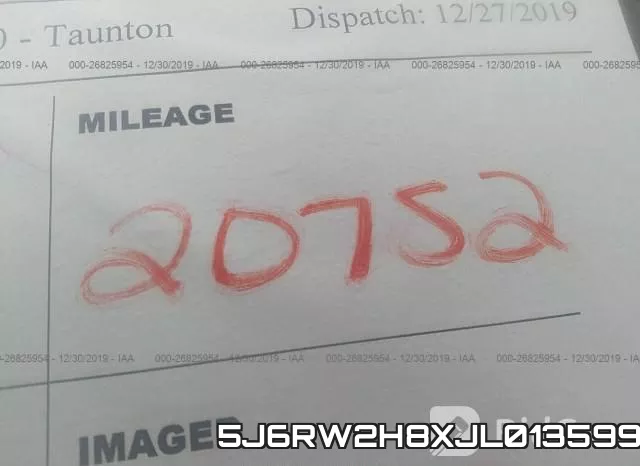5J6RW2H8XJL013599 фото 8