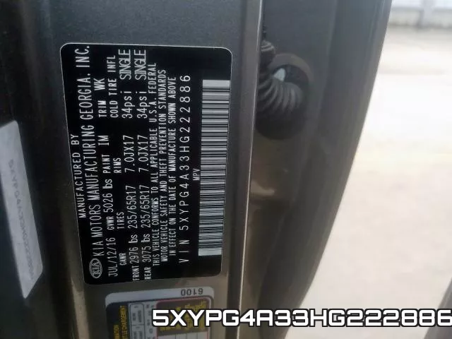 5XYPG4A33HG222886 фото 2
