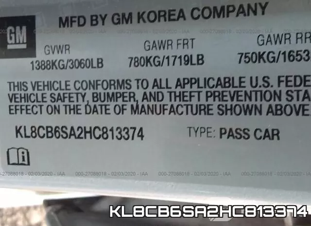 KL8CB6SA2HC813374 фото 10
