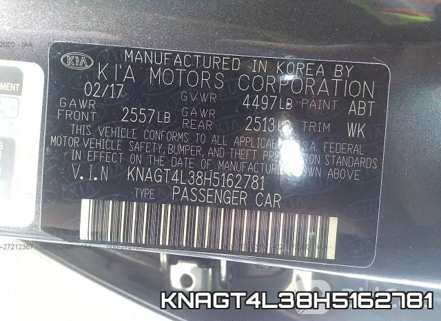 KNAGT4L38H5162781 фото 10