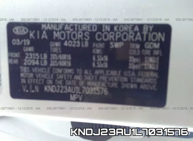 KNDJ23AU1L7031576 фото 10