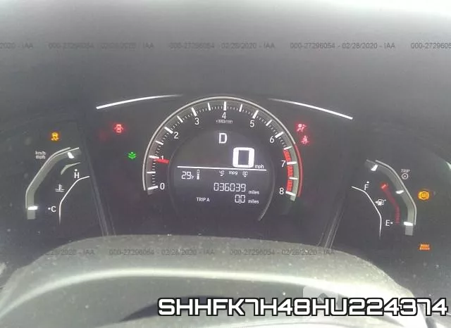 SHHFK7H48HU224374 фото 8