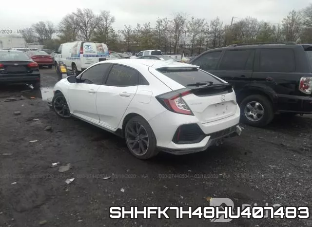 SHHFK7H48HU407483 фото 4