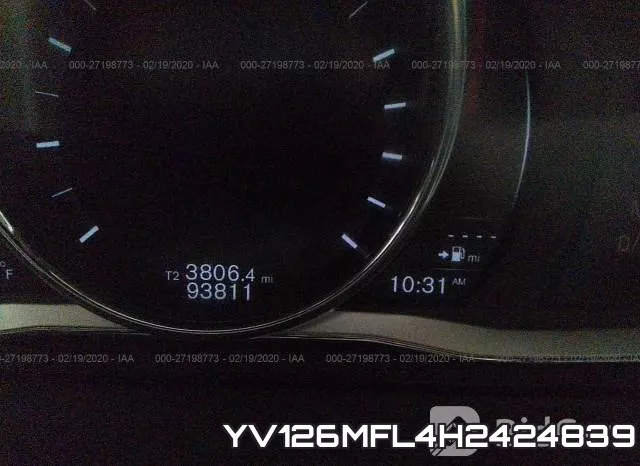 YV126MFL4H2424839 фото 8