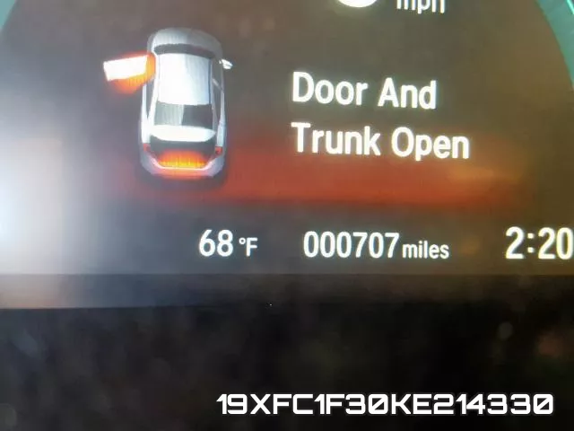 19XFC1F30KE214330 фото 9