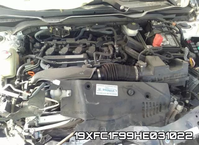 19XFC1F99HE031022 фото 2