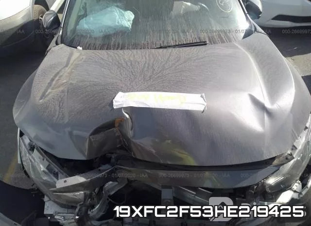 19XFC2F53HE219425 фото 2