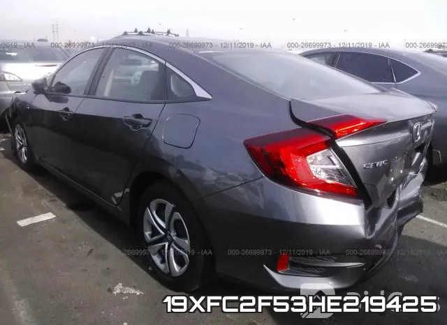 19XFC2F53HE219425 фото 4