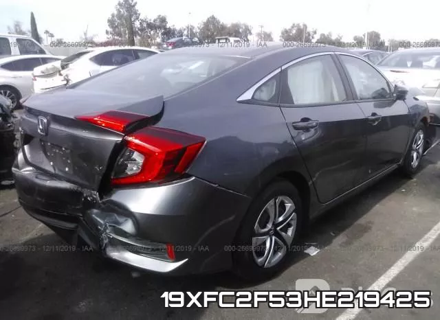 19XFC2F53HE219425 фото 5