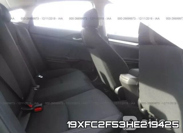 19XFC2F53HE219425 фото 9