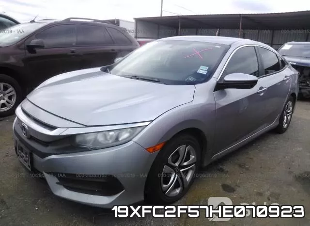 19XFC2F57HE070923 фото 3
