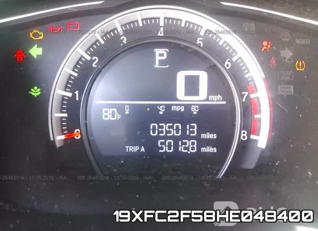19XFC2F58HE048400 фото 8