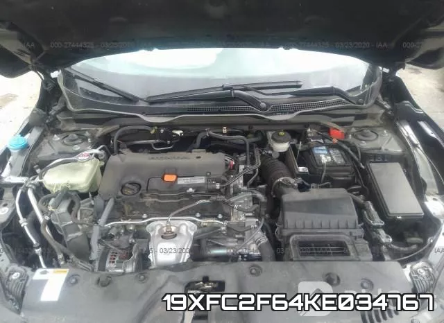19XFC2F64KE034767 фото 2