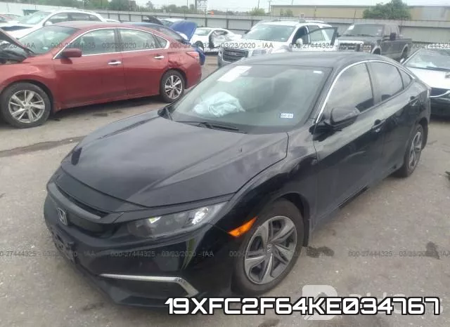 19XFC2F64KE034767 фото 3