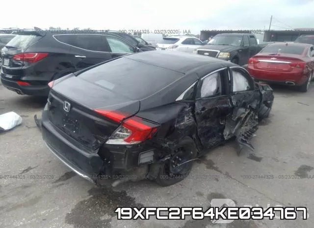 19XFC2F64KE034767 фото 5