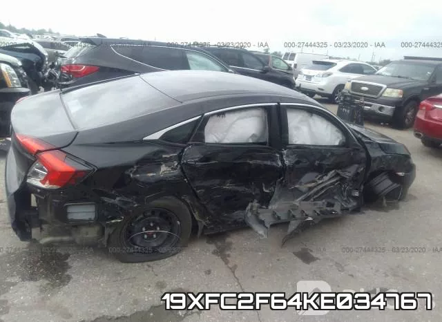 19XFC2F64KE034767 фото 7