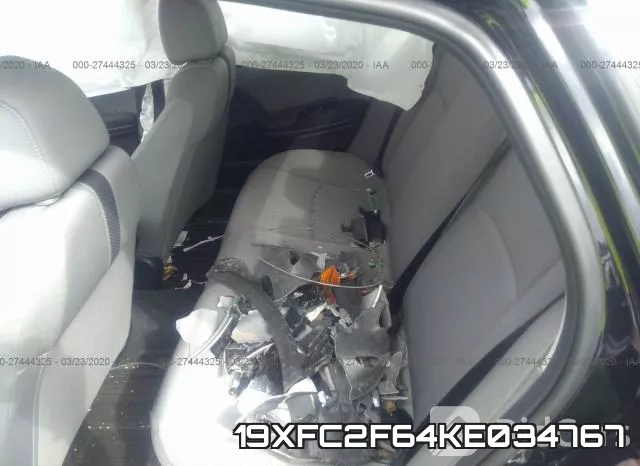 19XFC2F64KE034767 фото 9